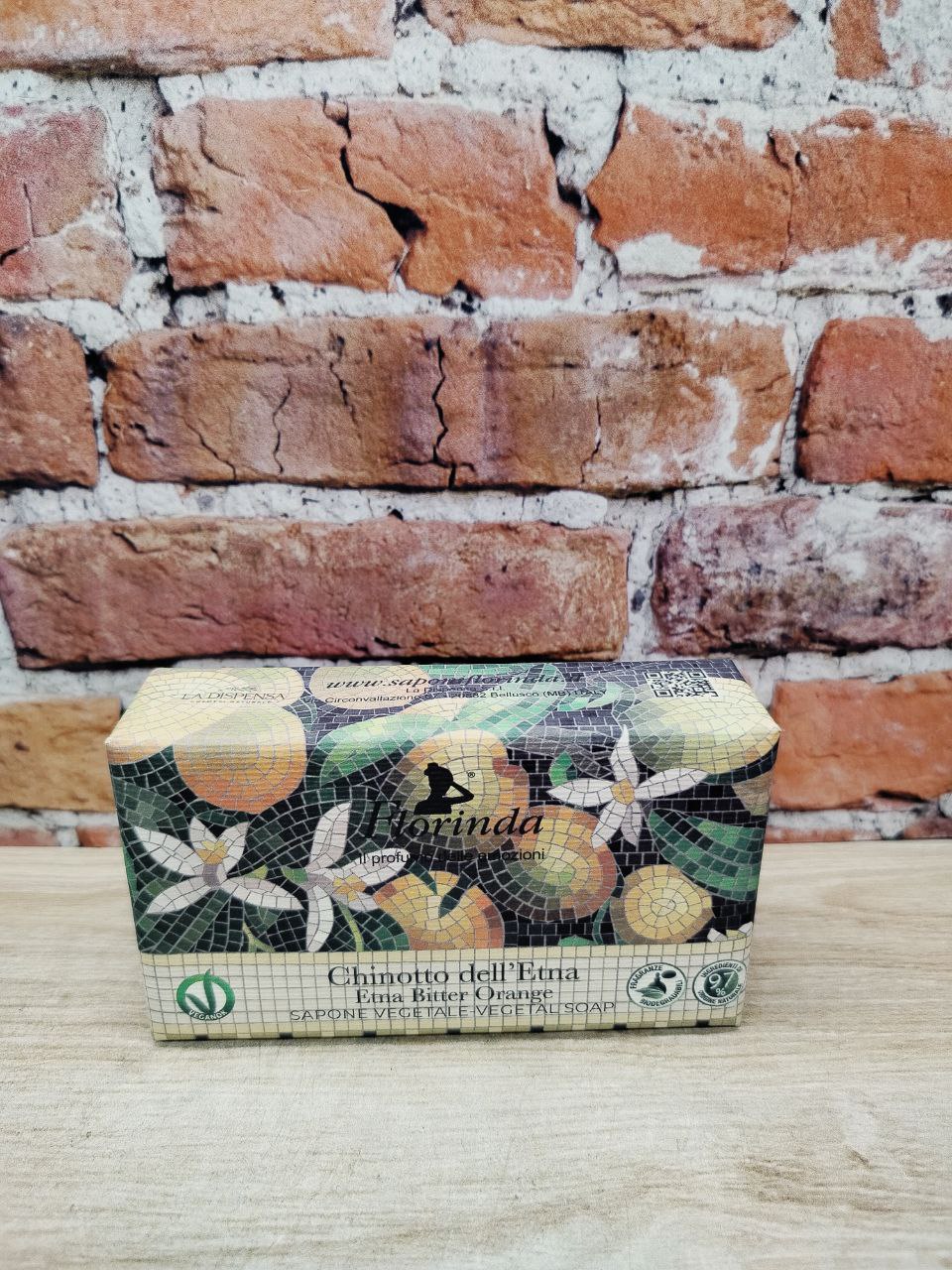 Florinda Vegetal Soap Enta Bitter Orange Мыло натуральное на основе растительных масел Горький апельсин Энты 200 гр
