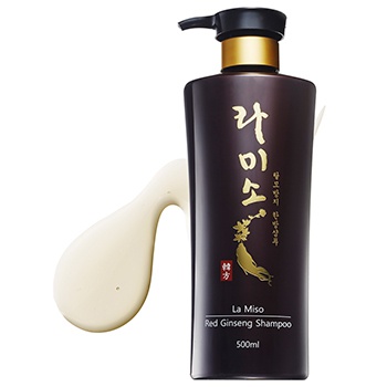 La Miso Red Ginseng Шампунь для волос с экстрактом красного женьшеня 500 мл