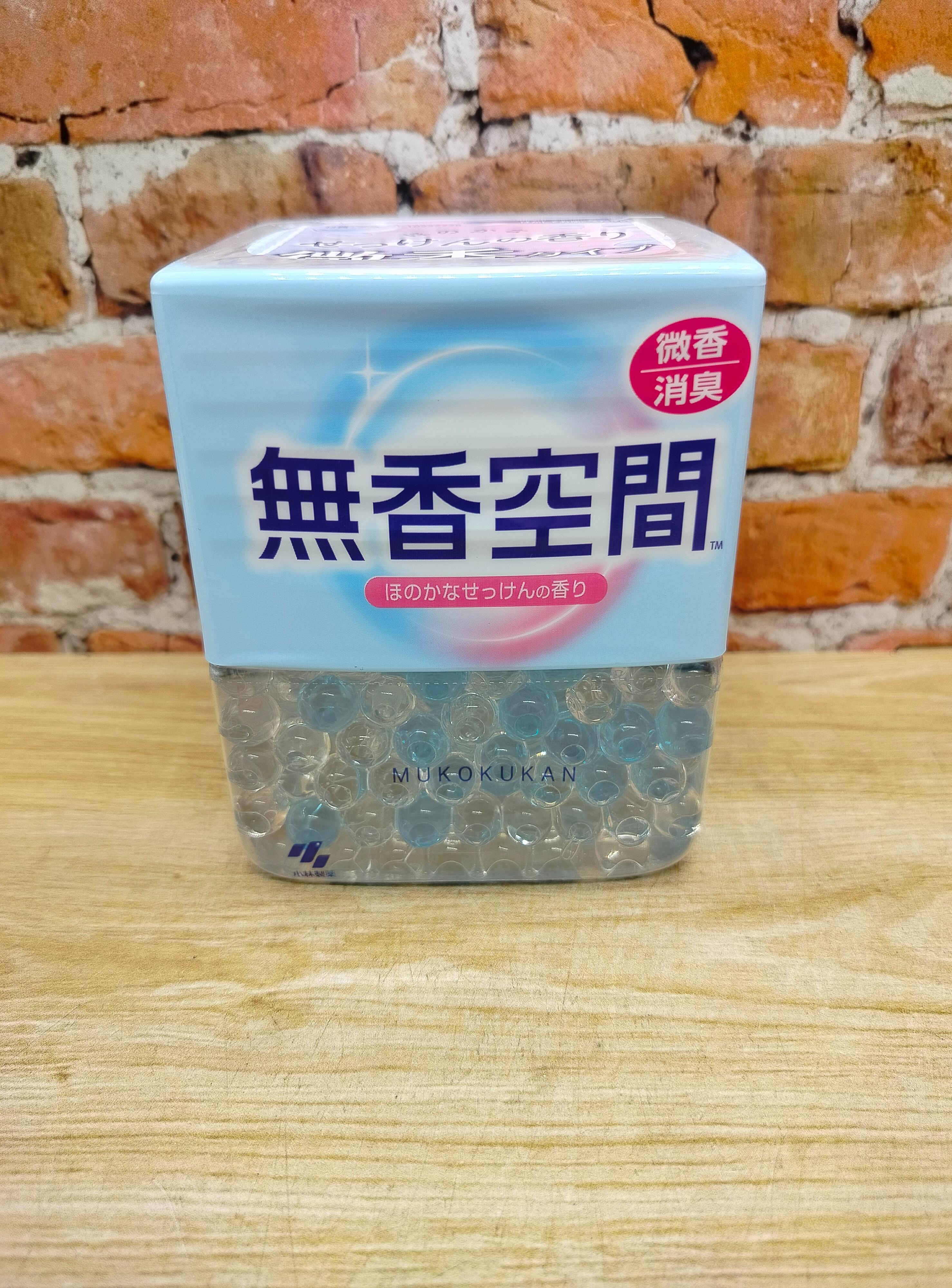 Kobayashi Pharmaceutical Fragrance-Free Space Deodorizer Нейтрализатор запаха для комнаты гелевый 315 гр