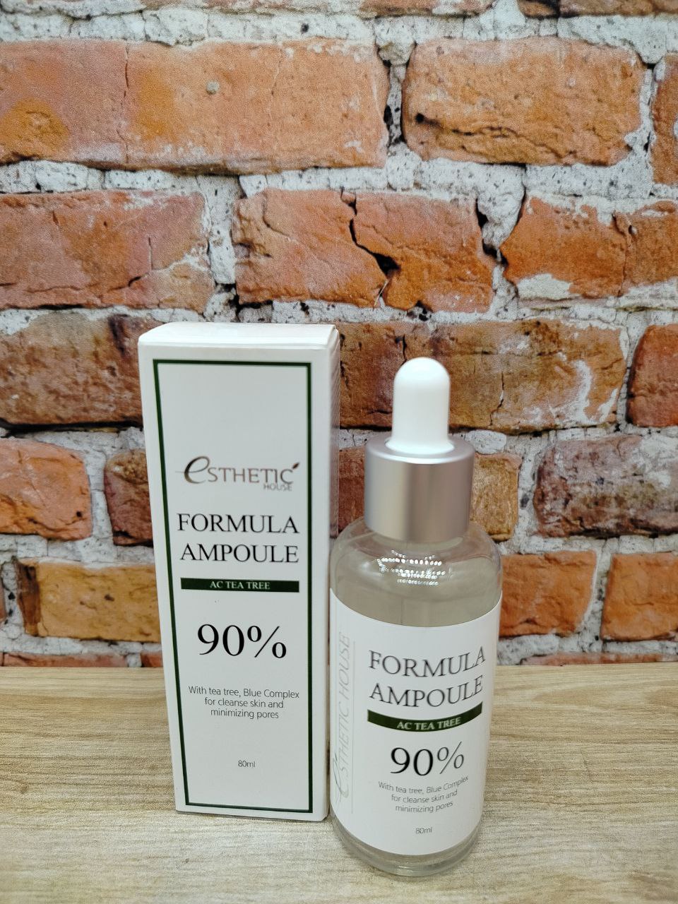 Esthetic House Formula Ampoule AC Tea Tree 90% Сыворотка для лица с экстрактом чайного дерева 80 мл