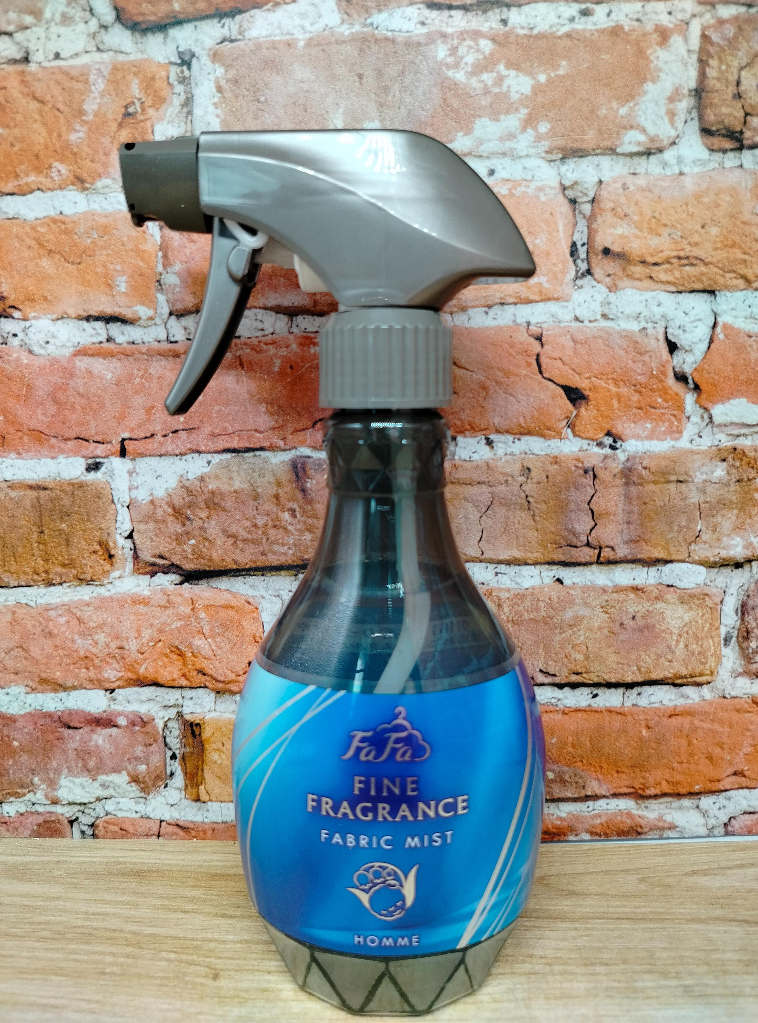 Nissan FaFa Fine Fragrance Fabric Mist Homme Спрей-кондиционер для белья длительного действия с мускатным ароматом чая с бергамотом 300 мл