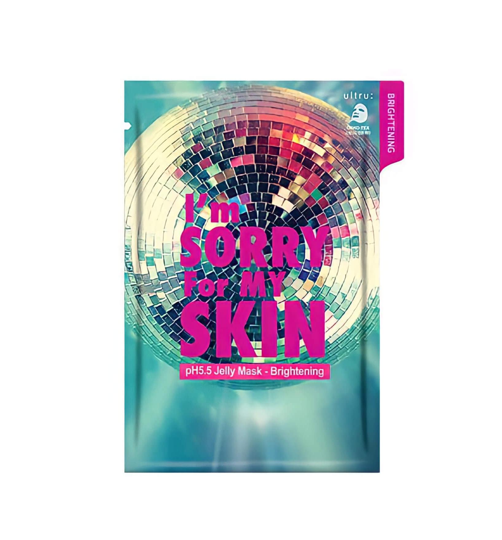 I'm Sorry For My Skin pH 5.5 Jelly Mask Brightening Тканевая маска для лица придающая сияние 33 мл