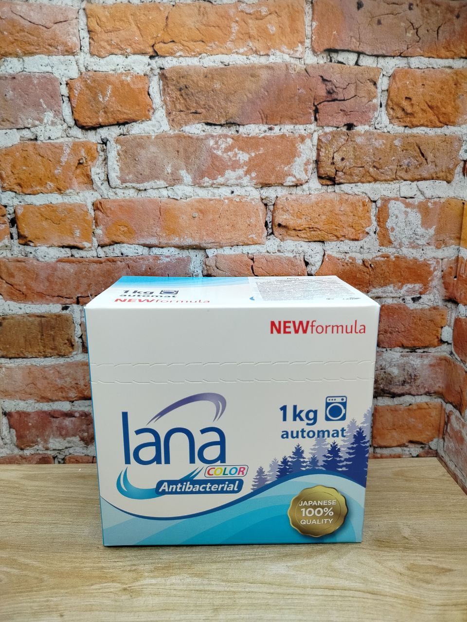 Lana Color Antibacterial Стиральный порошок с антибактериальным эффектом Сушка в помещении 1 кг