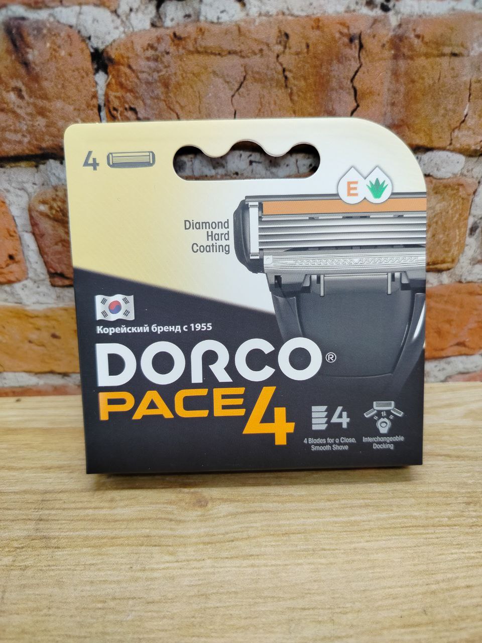 Dorco PACE 4 Сменные кассеты для бритвенной системы 4 шт
