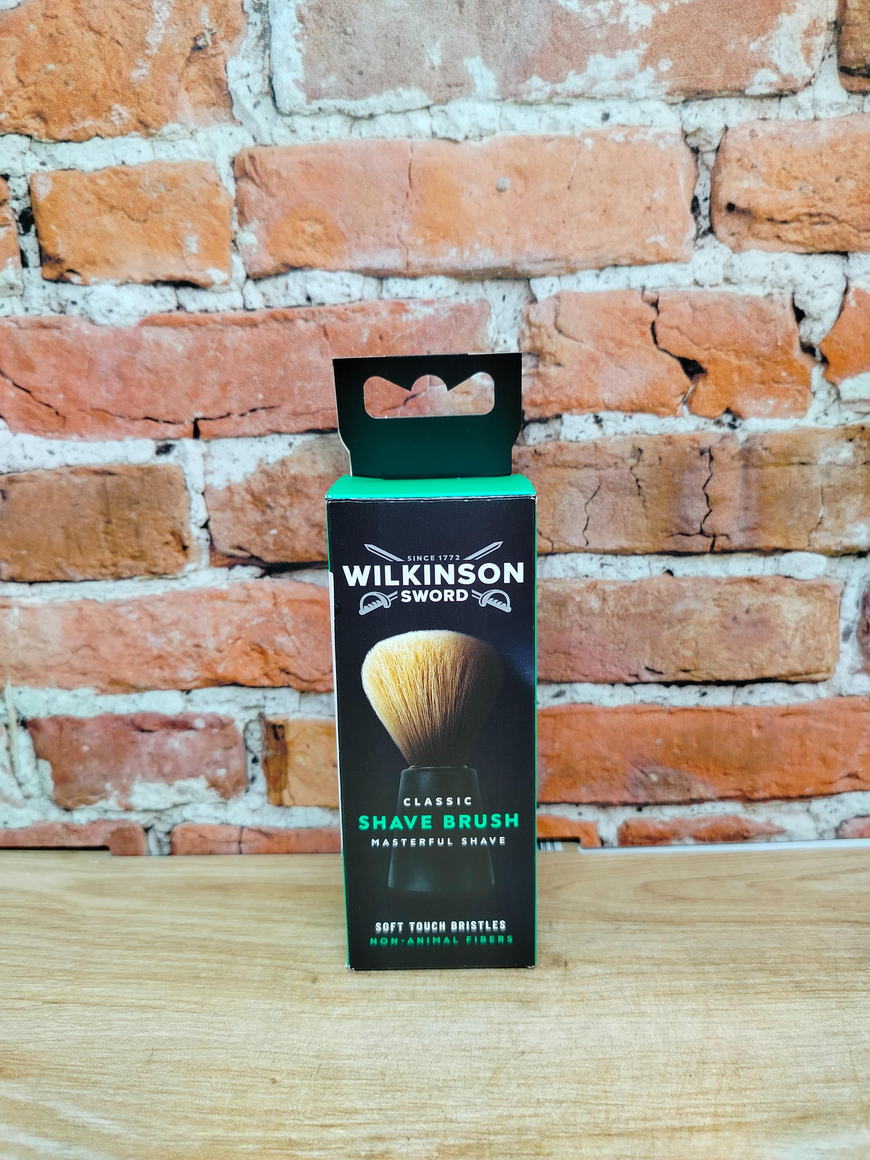 Wilkinson Sword Classic Shave Brush Masterful Помазок для бритья из щетины неживотного происхождения