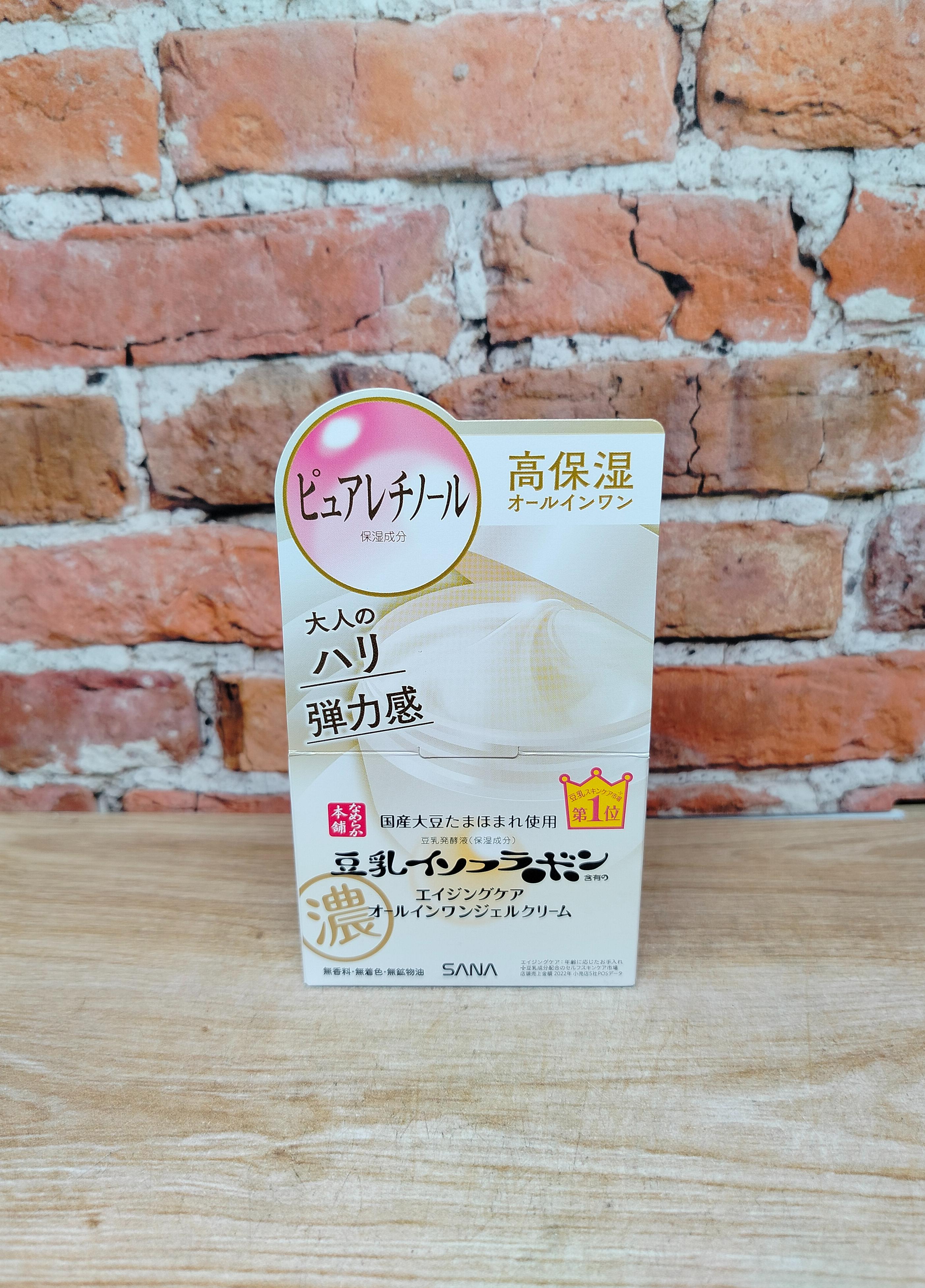 Sana Wrinkle Gel Cream Крем-гель увлажняющий и подтягивающий с ретинолом и изофлавонами сои 100 гр