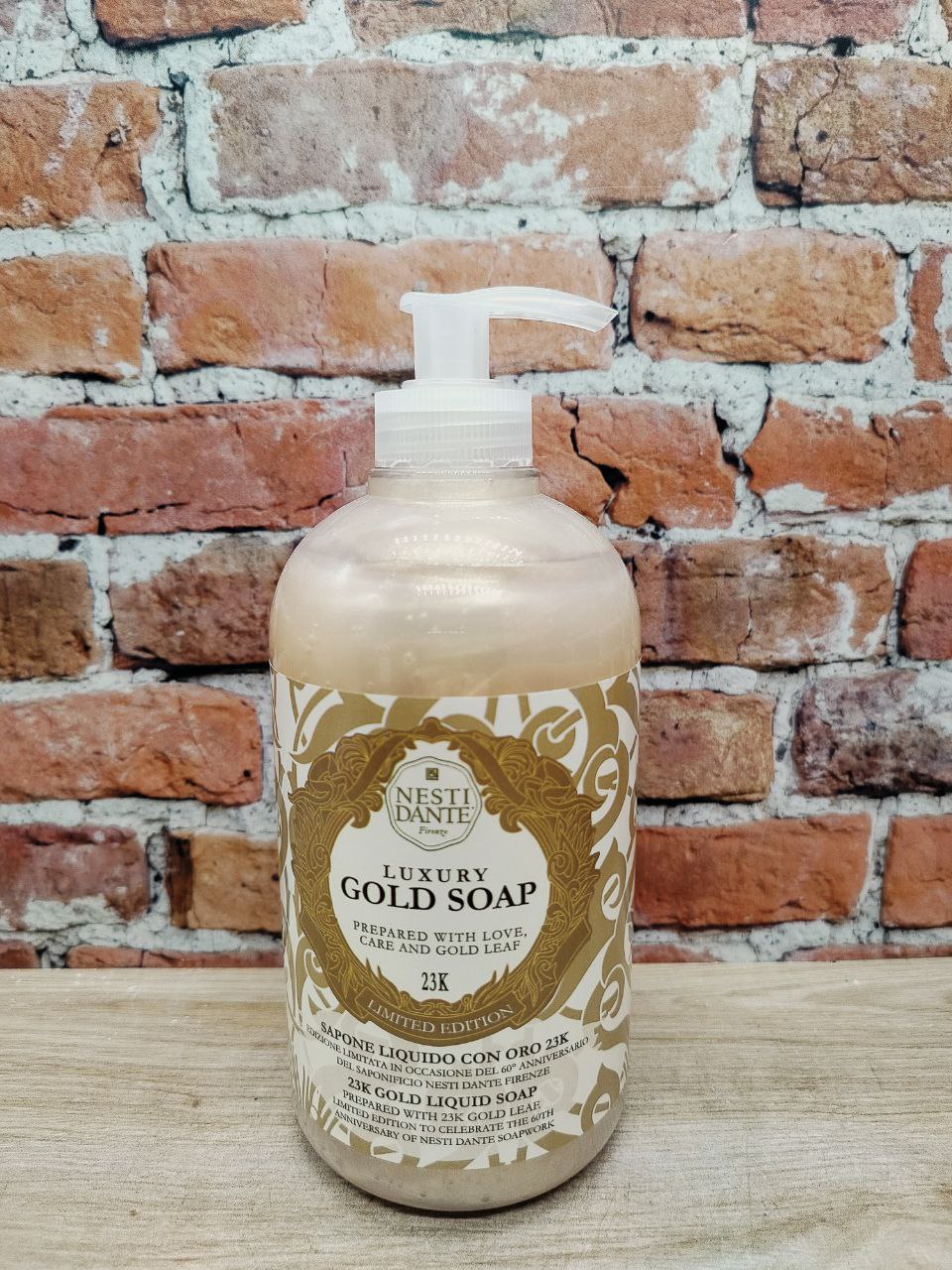 Nesti Dante Luxury Liquid Gold Soap Жидкое мыло золотое 500 мл
