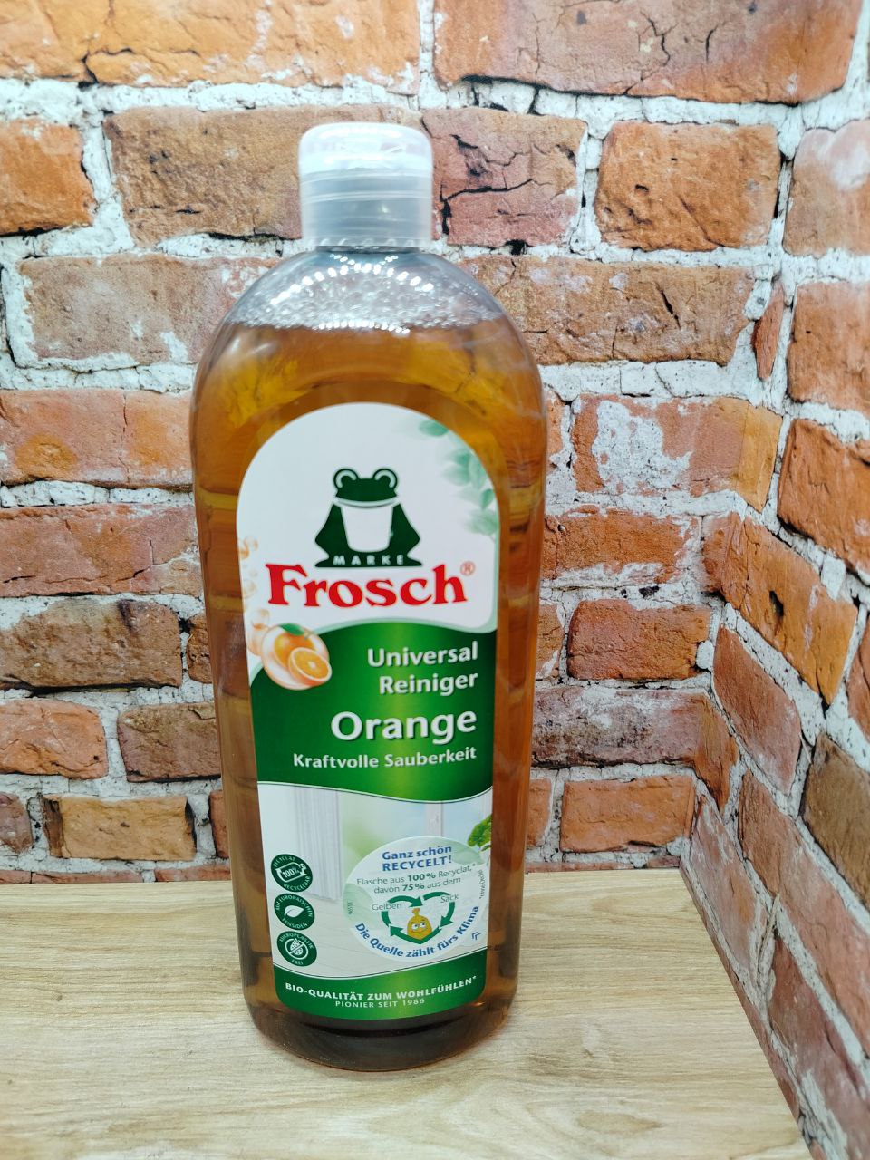 Frosch Universal Reiniger Orange Универсальное чистящее средство для любых поверхностей Апельсин 750 мл