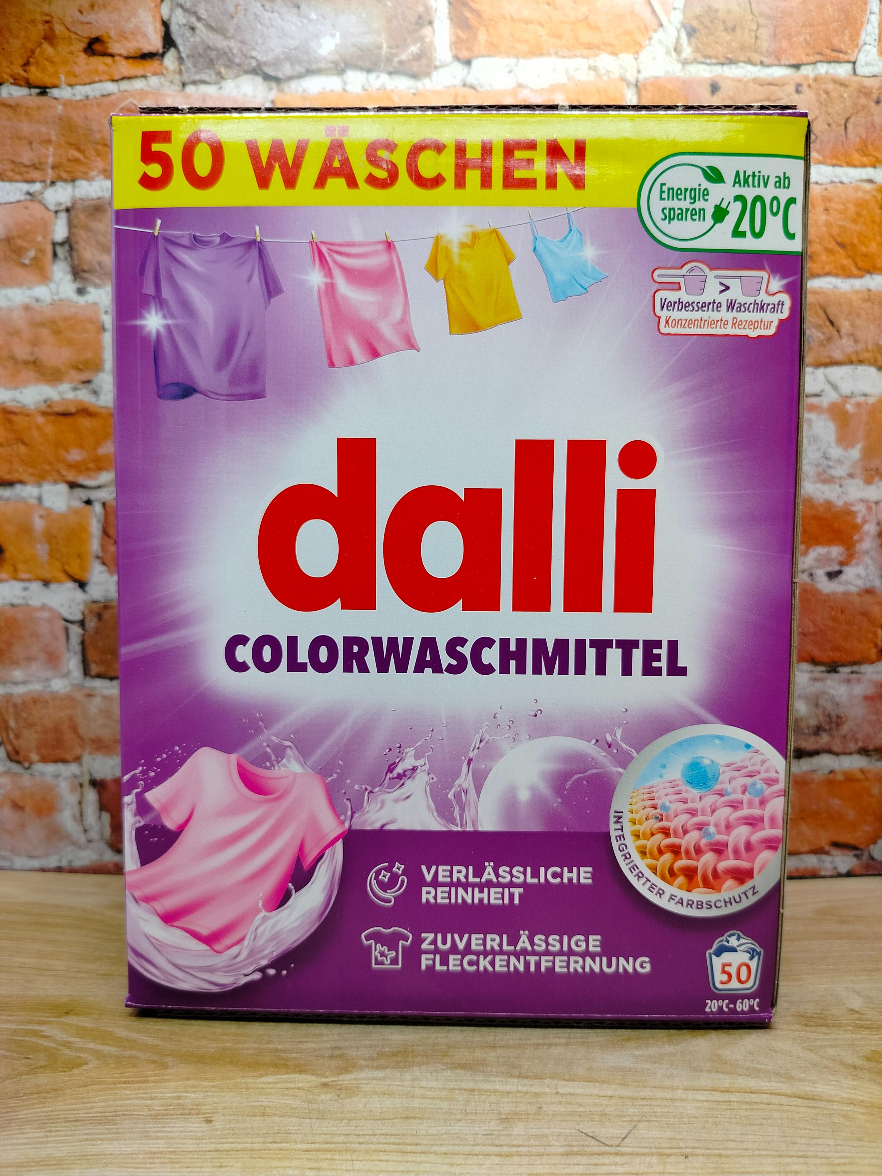 Dalli Color Стиральный порошок для цветного белья 2,5 кг на 50 стирок