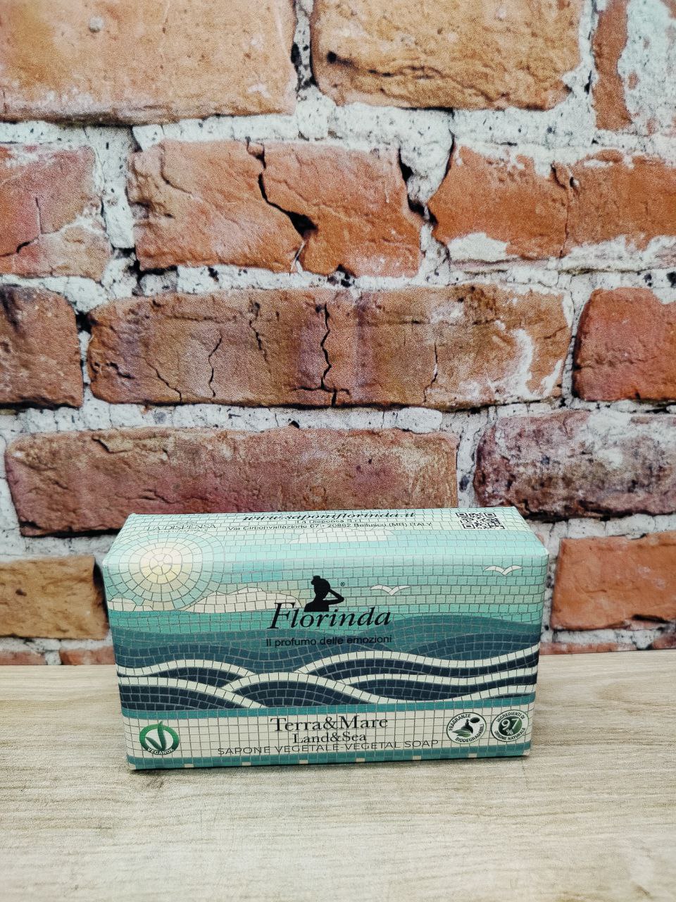 Florinda Vegetal Soap Land & Sea Мыло натуральное на основе растительных масел Морской берег 200 гр