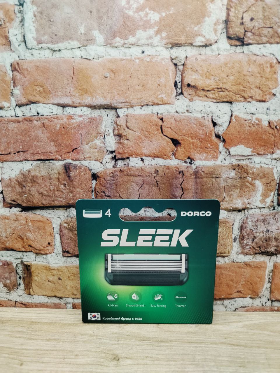 Dorco Sleek Сменные картриджи для бритвенной системы 4 шт