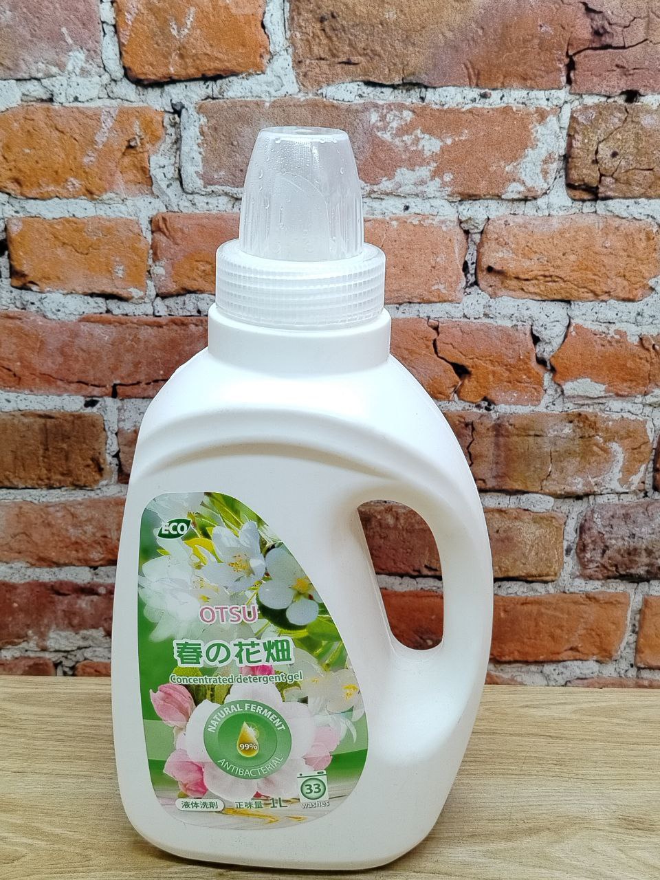 OTSU Гель для стирки бесфосфатный с ароматом с ароматом Фруктово-ягодного коктейля 1 л