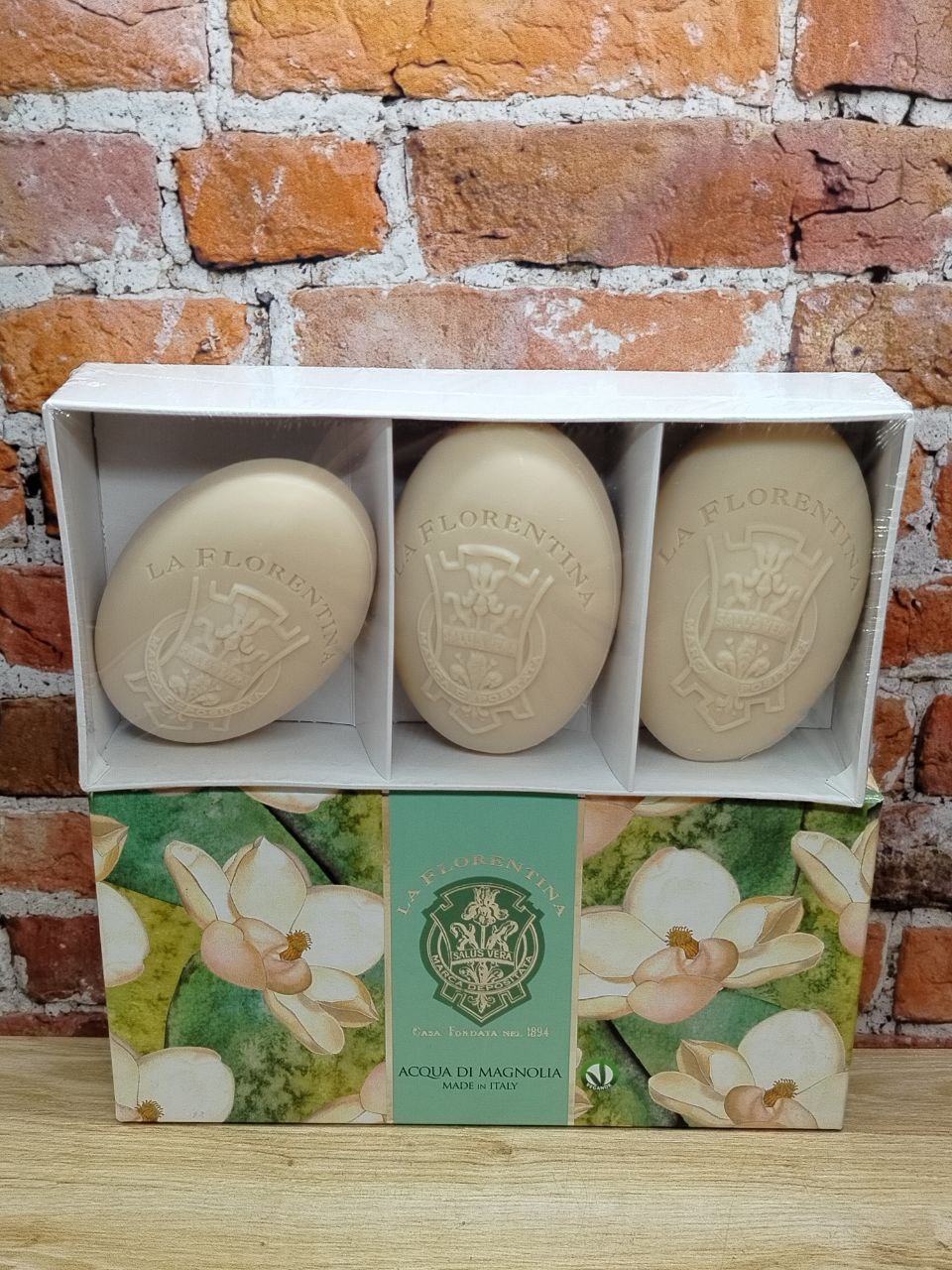 La Florentina Hand Soap Set Fresh Magnolia Набор мыла для рук с экстрактом Свежей магнолии 150 гр 3 шт