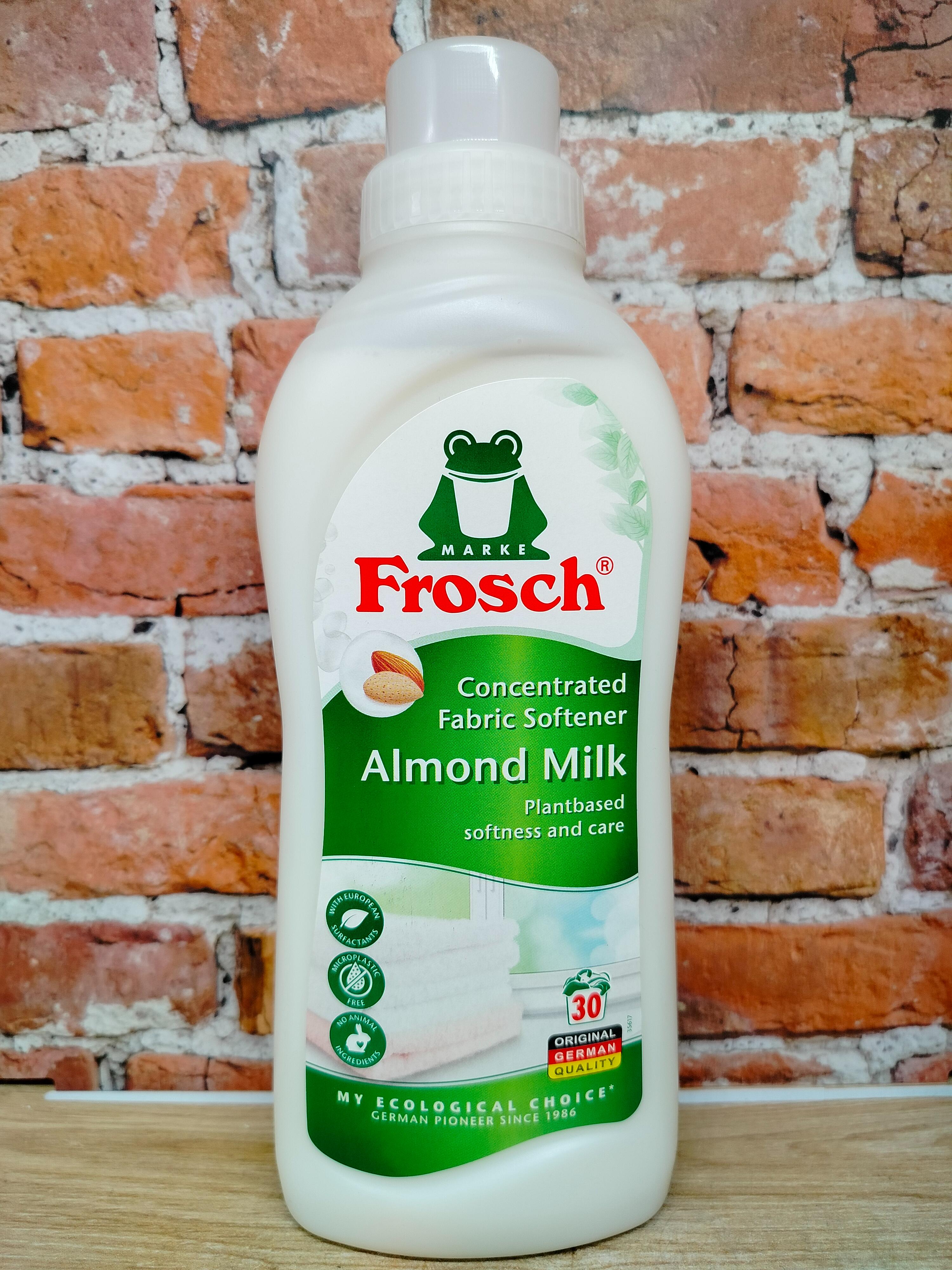 Frosch Концентрированный ополаскиватель для белья Миндальное молочко 750 мл