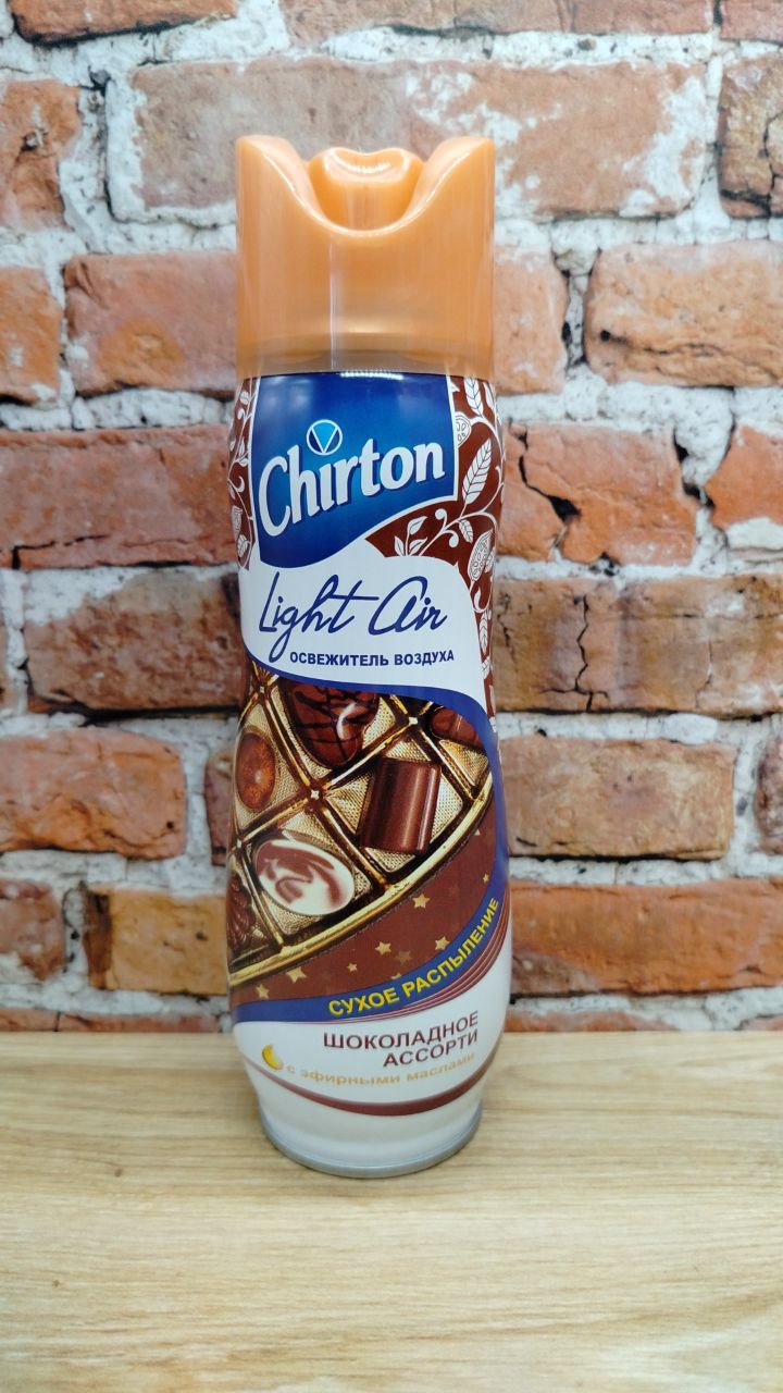 Chirton Light Air Освежитель воздуха сухого распыления Шоколадное ассорти 300 мл