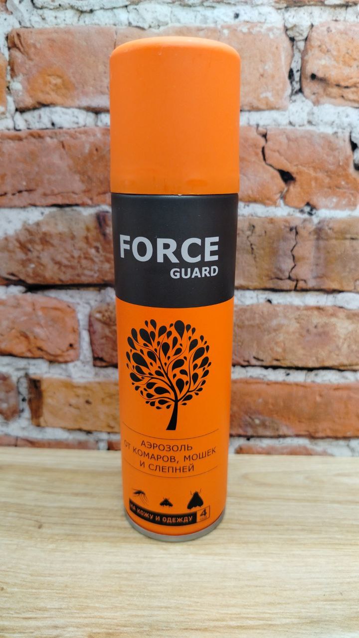 Force Guard Аэрозоль от комаров, мошек и слепней 150 мл