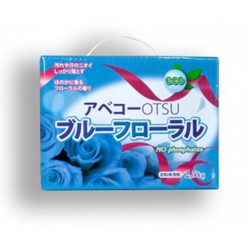 OTSU Стиральный порошок на основе растительных компонентов без фосфатов с силой кислорода и натуральным цветочным ароматом 2,5 кг на 115 стирок  коробка