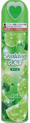 ST Shaldan Ace Освежитель воздуха для туалета c ароматом Лайма 230 мл