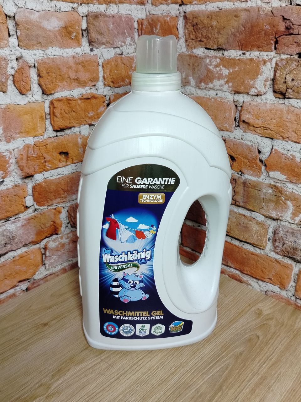 Der Waschkonig C.G. Waschmitel Gel Universal Гель для стирки универсальный 5 л на 166 стирок