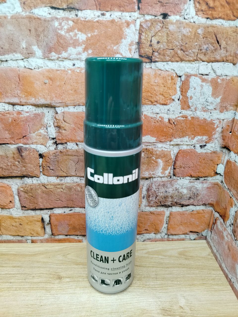 Collonil Clean + Care Пена для чистки и ухода за кожей 200 мл