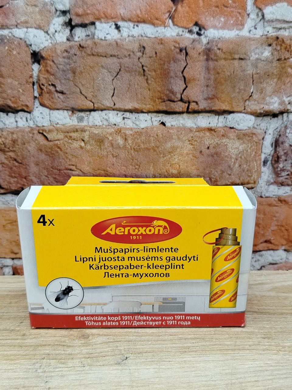 Aeroxon Липкие ленты от мух 4 шт