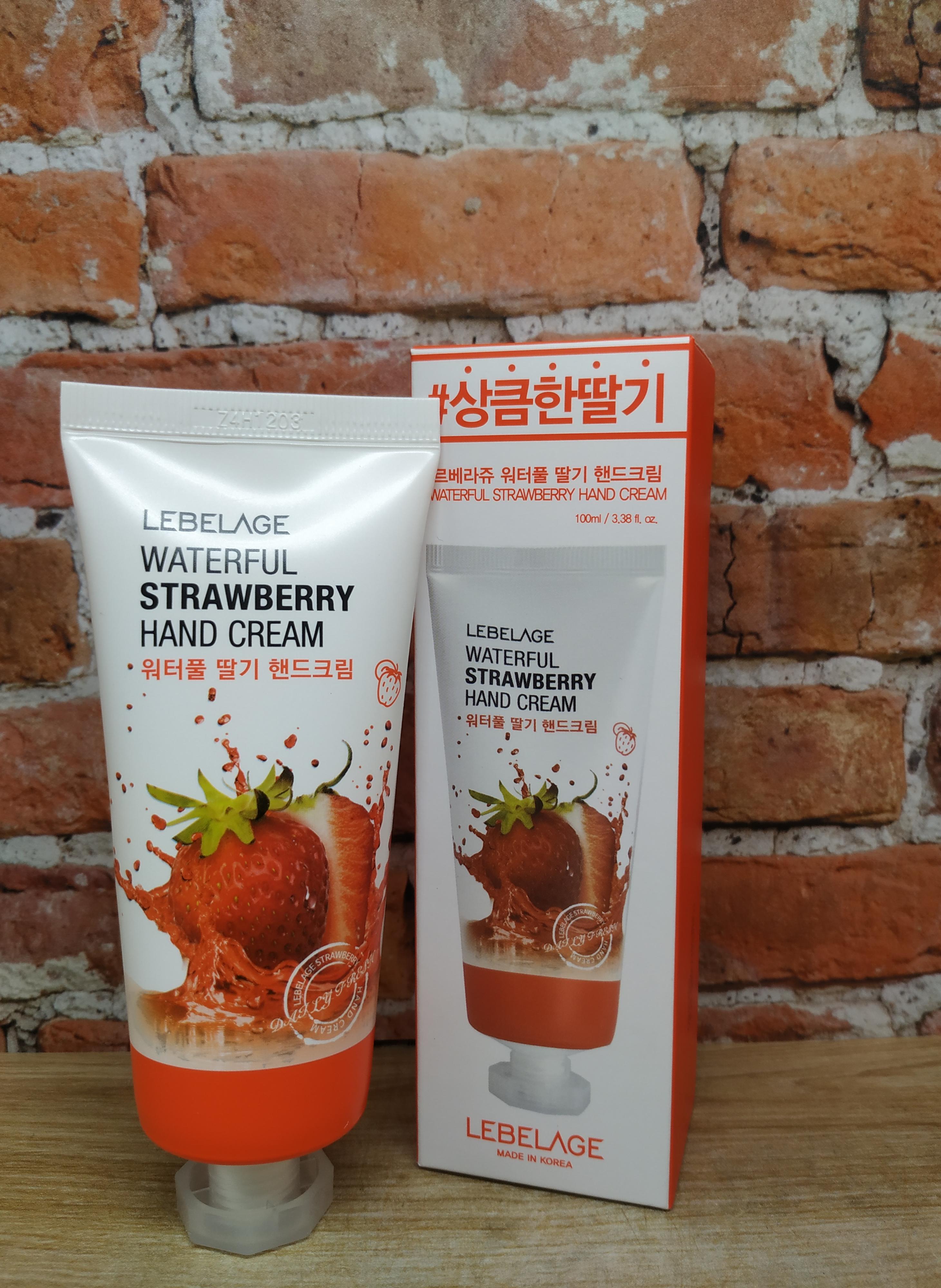 Lebelage Waterful Strawberry Hand Cream Крем для рук с клубникой 100 мл