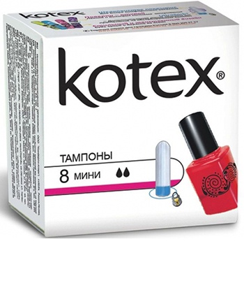 Kotex Тампоны Мини 8 шт