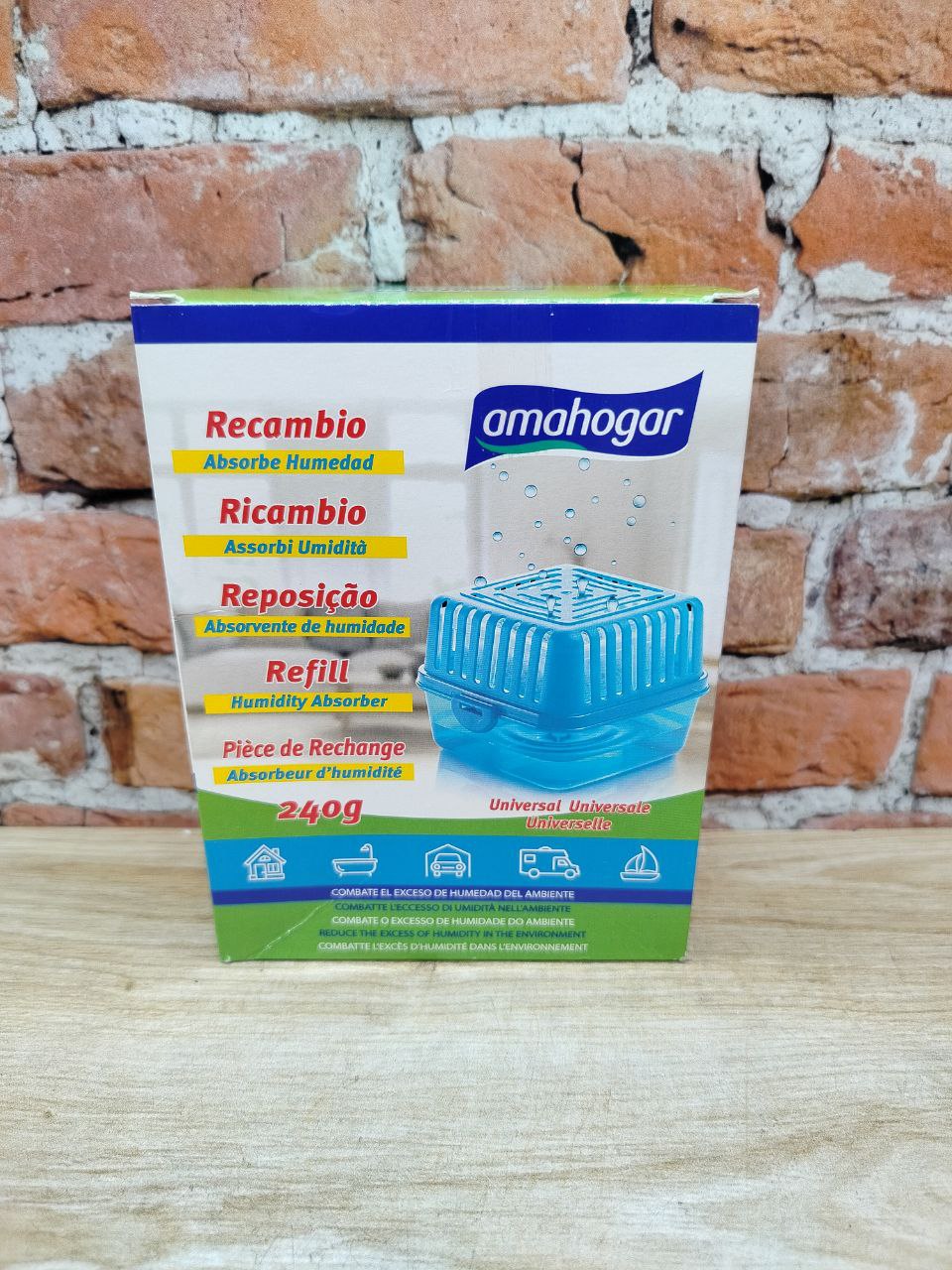 Amahogar Absorbe Humedad Запасной блок для поглотителя влаги в помещениях 240 гр