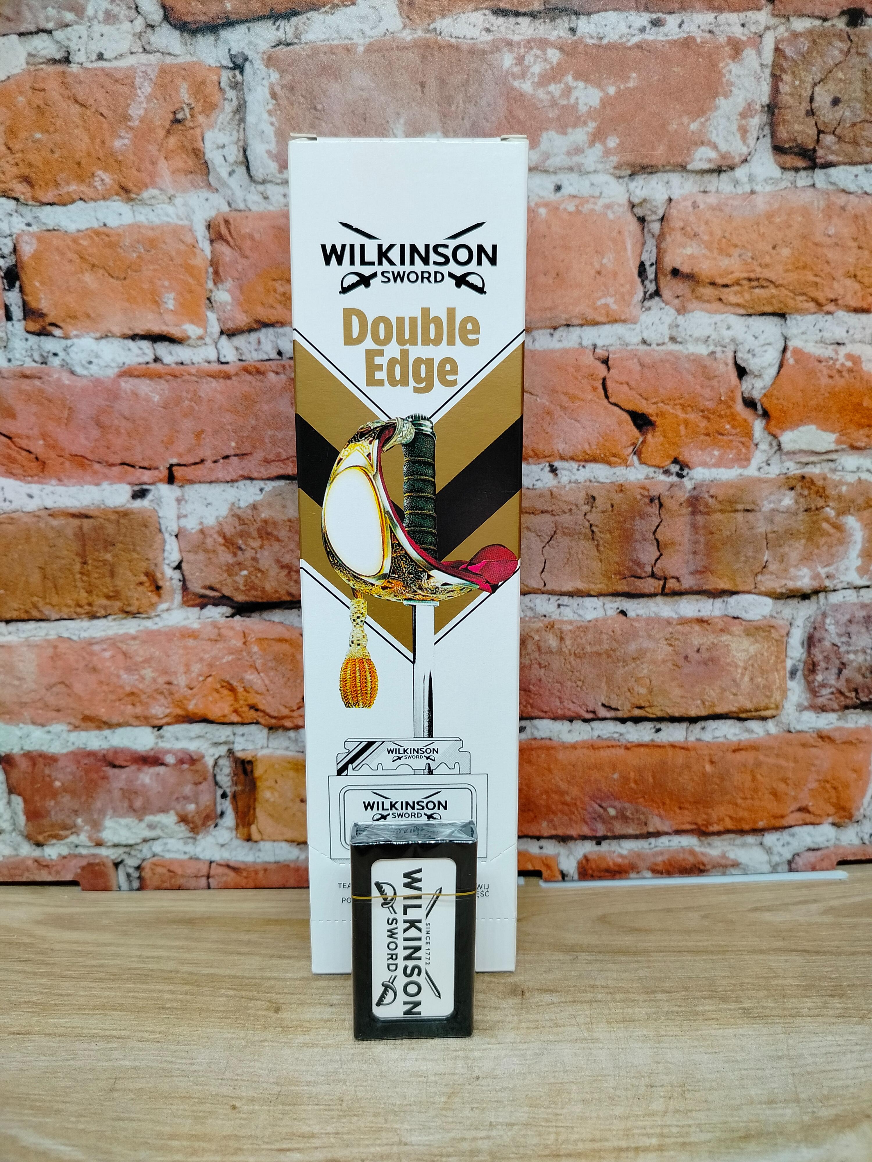 Wilkinson Sword Double Edge Лезвия классические двухсторонние для Т-образного станка 20 упаковок по 5 шт