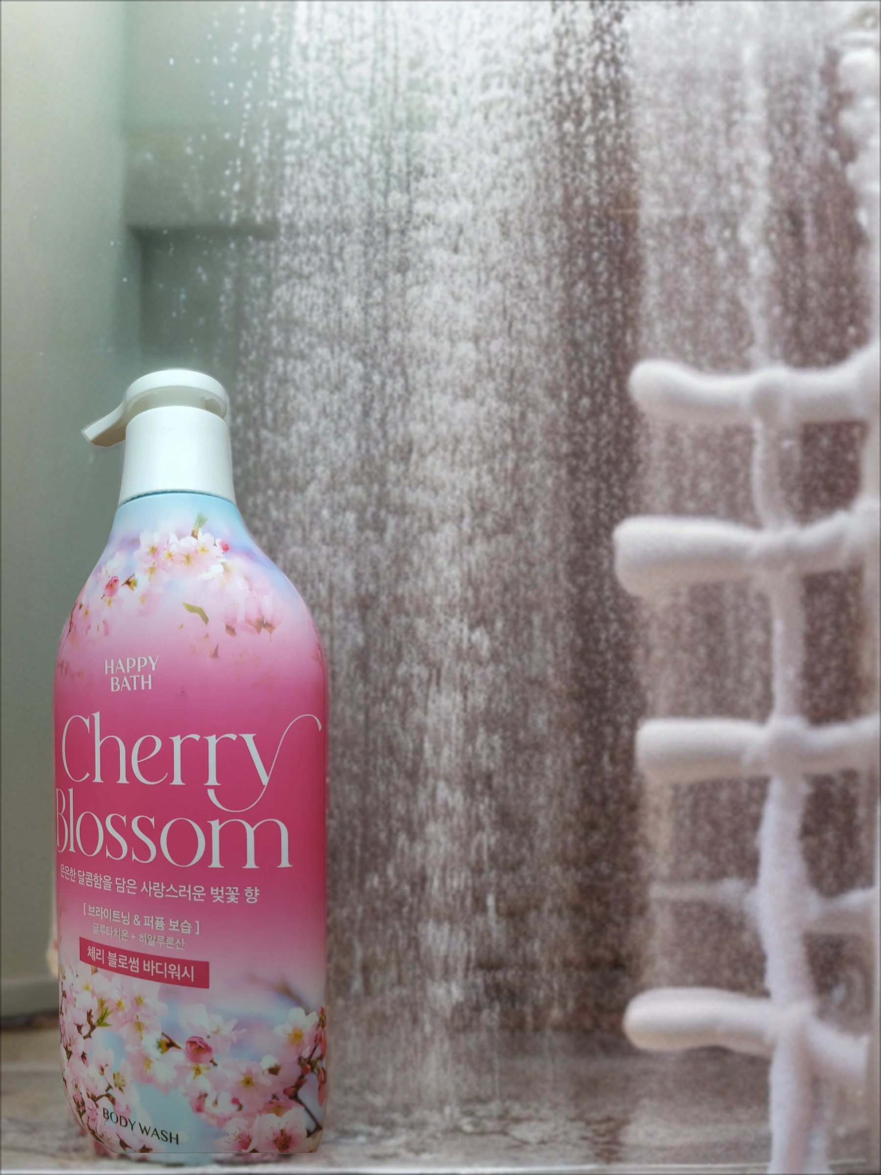 Happy Bath Cherry Blossom Body Wash Гель для душа с ароматом сочной Вишни 900 гр