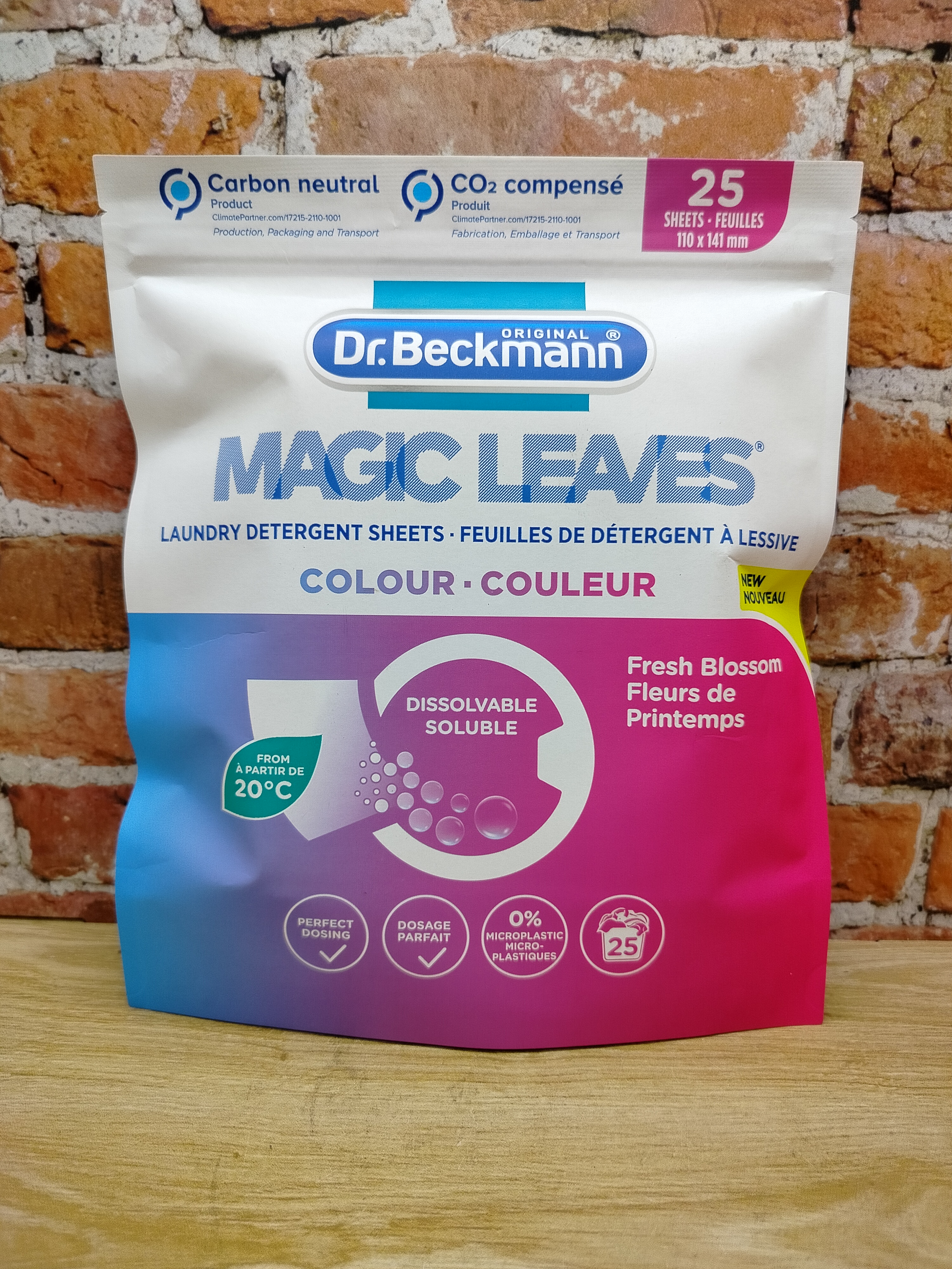 Dr. Beckmann Magic Leaves Листы для стирки цветного белья 25 шт
