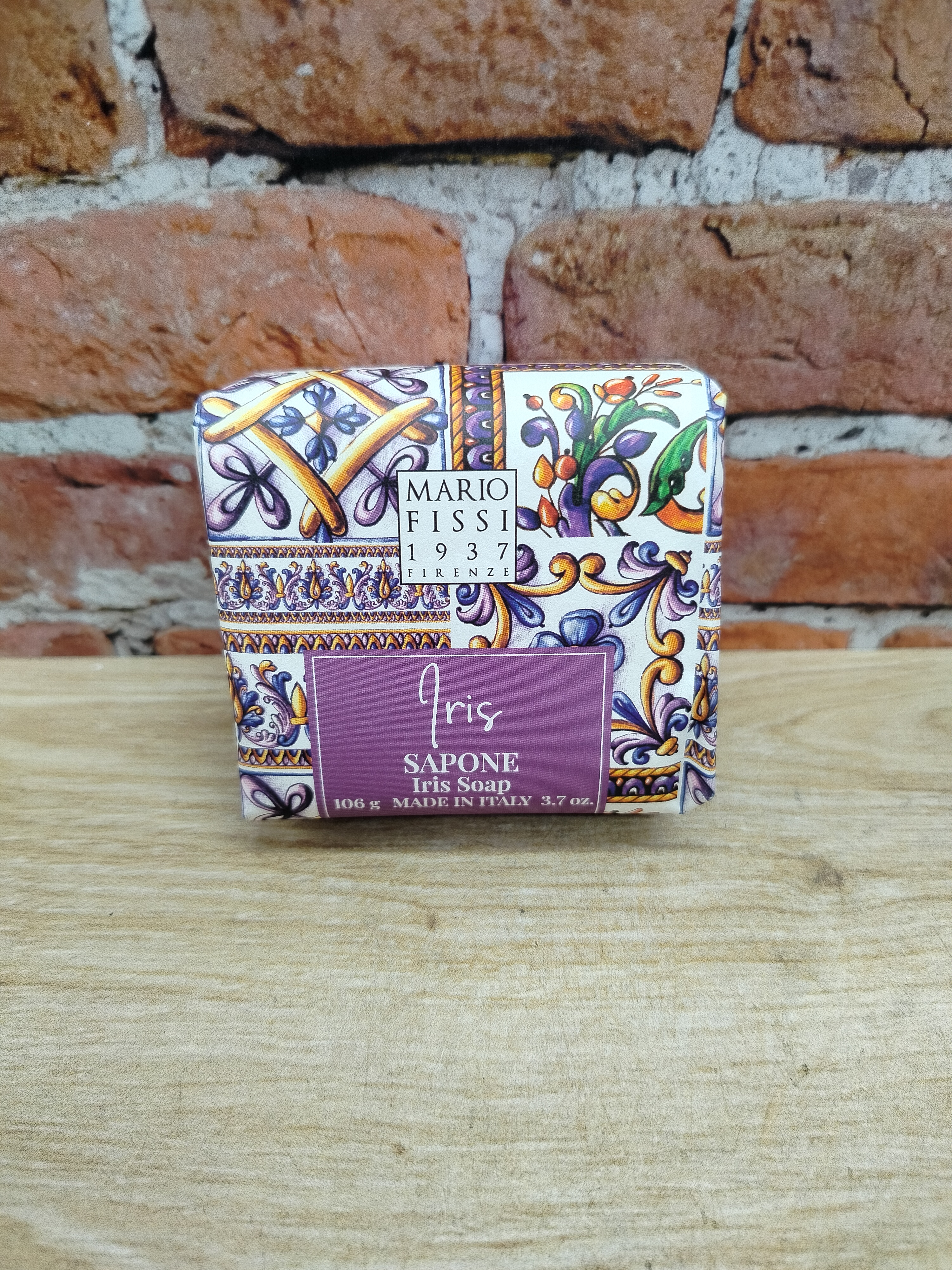 Mario Fissi 1937 Soap Iris Мыло натуральное Ирис 106 гр