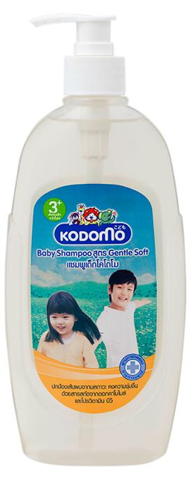 Lion Kodomo Шампунь детский Gentle с экстрактом ромашки 400 мл с дозатором