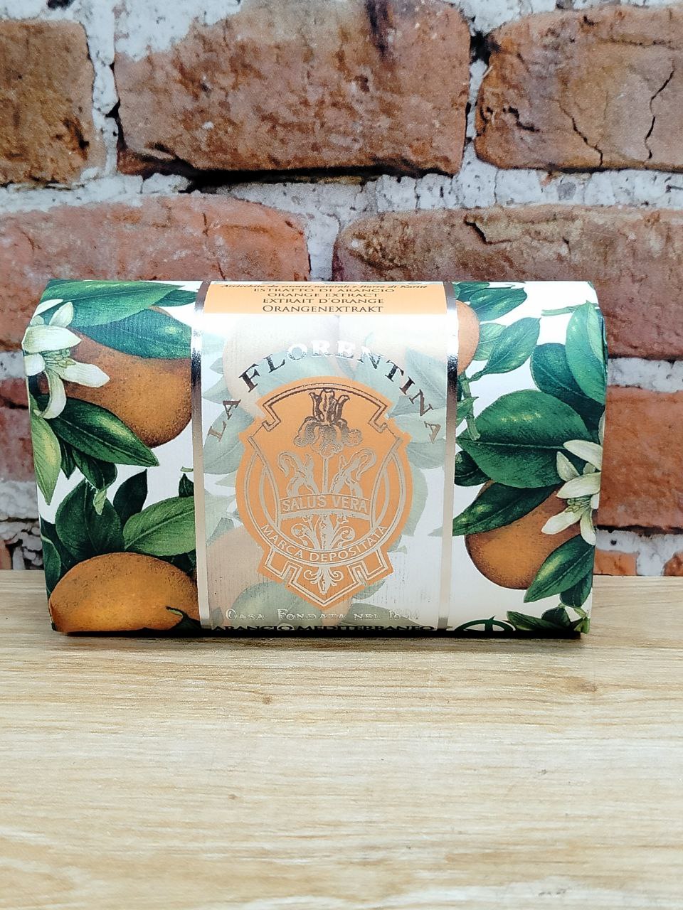 La Florentina Hand Soap Mediterranean Orange Мыло для рук с экстрактом Средиземноморского апельсина 200 гр