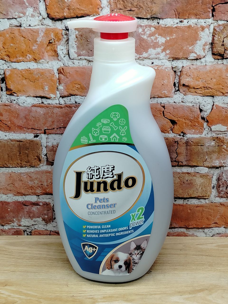 Jundo Pets Cleanser Гель концентрированный для уборки за домашними животными с ионами серебра и коллагеном 1 л