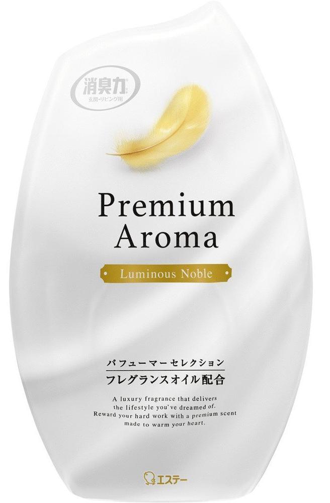 ST Shoushuuriki Premium Aroma Жидкий дезодорант–ароматизатор для комнат с благородным парфюмерным ароматом фруктов и цветов 400 мл