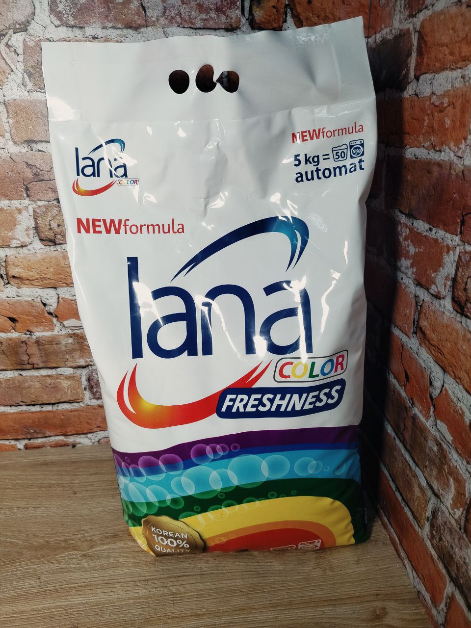 Lana Color Freshness Стиральный порошок универсальный 5 кг на 50 стирок