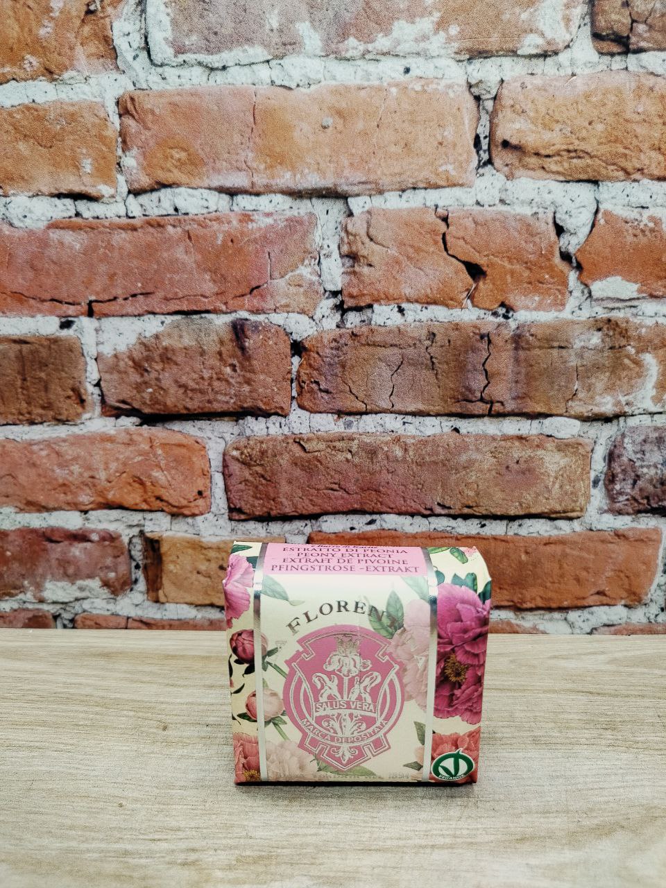 La Florentina Hand Soap Arboreal Peony Мыло натуральное на основе масел ши и оливы Изысканный Пион 106 гр