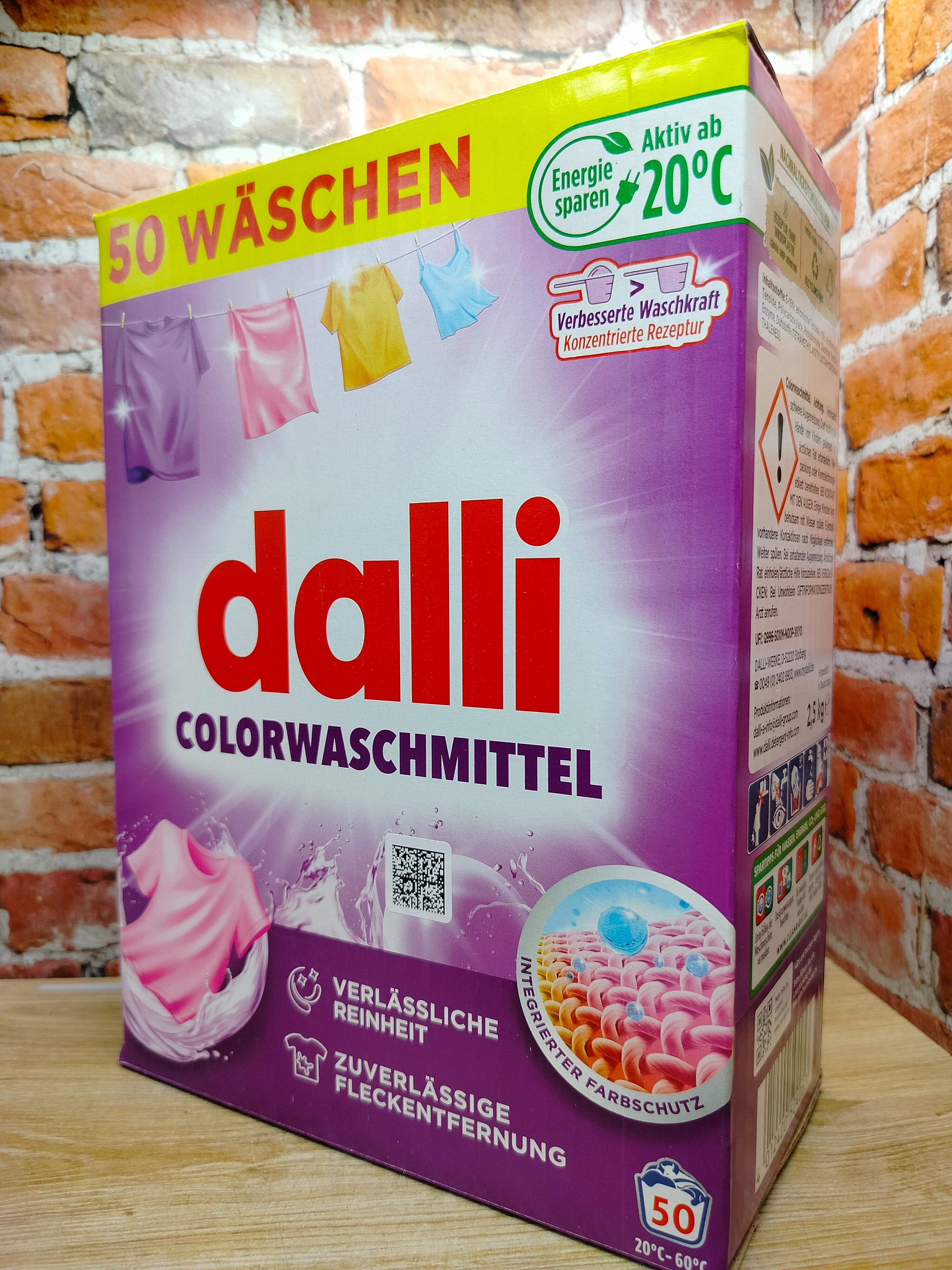 Dalli Color Стиральный порошок для цветного белья 2,5 кг на 50 стирок