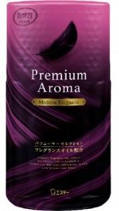 ST Shoushuuriki Premium Aroma Жидкий дезодорант–ароматизатор для туалета с современным парфюмерным цветочным ароматом 400 мл