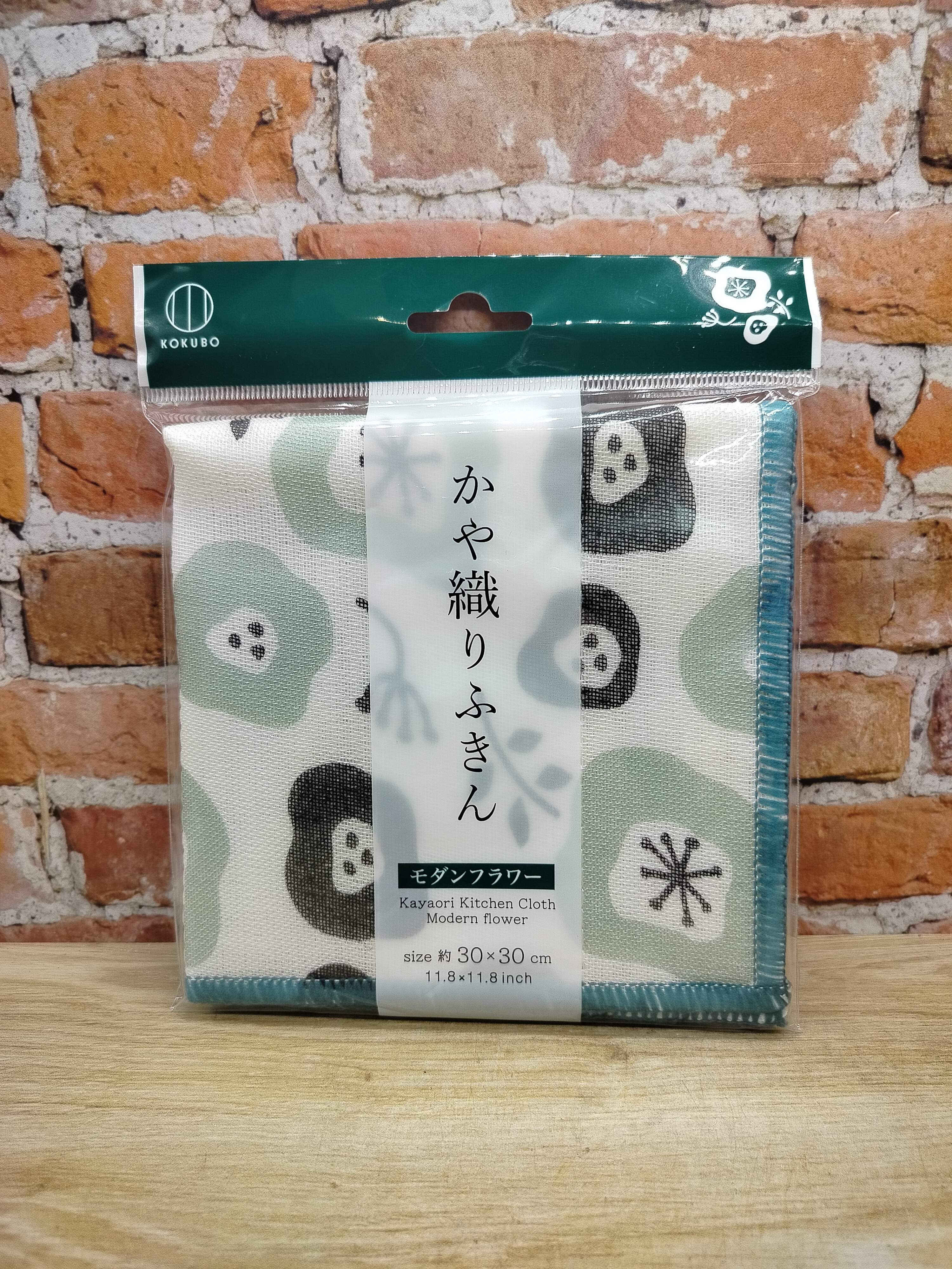 Kokubo Салфетка для посуды и кухни впитывающая Цветок 30*30 см