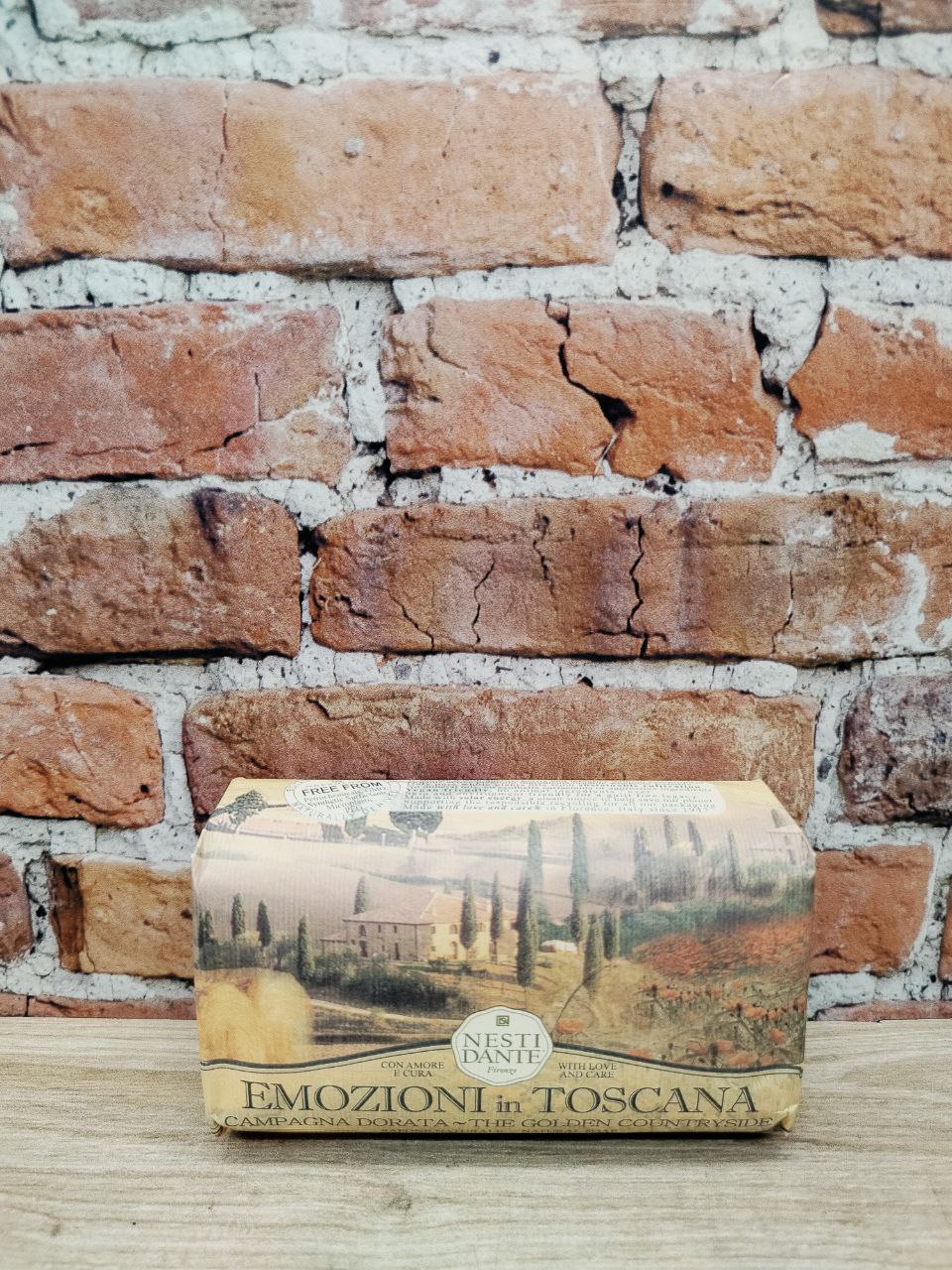 Nesti Dante Emozioni in Toscana Natural Soap The Golden Countryside Мыло натуральное Золотая осень 250 гр
