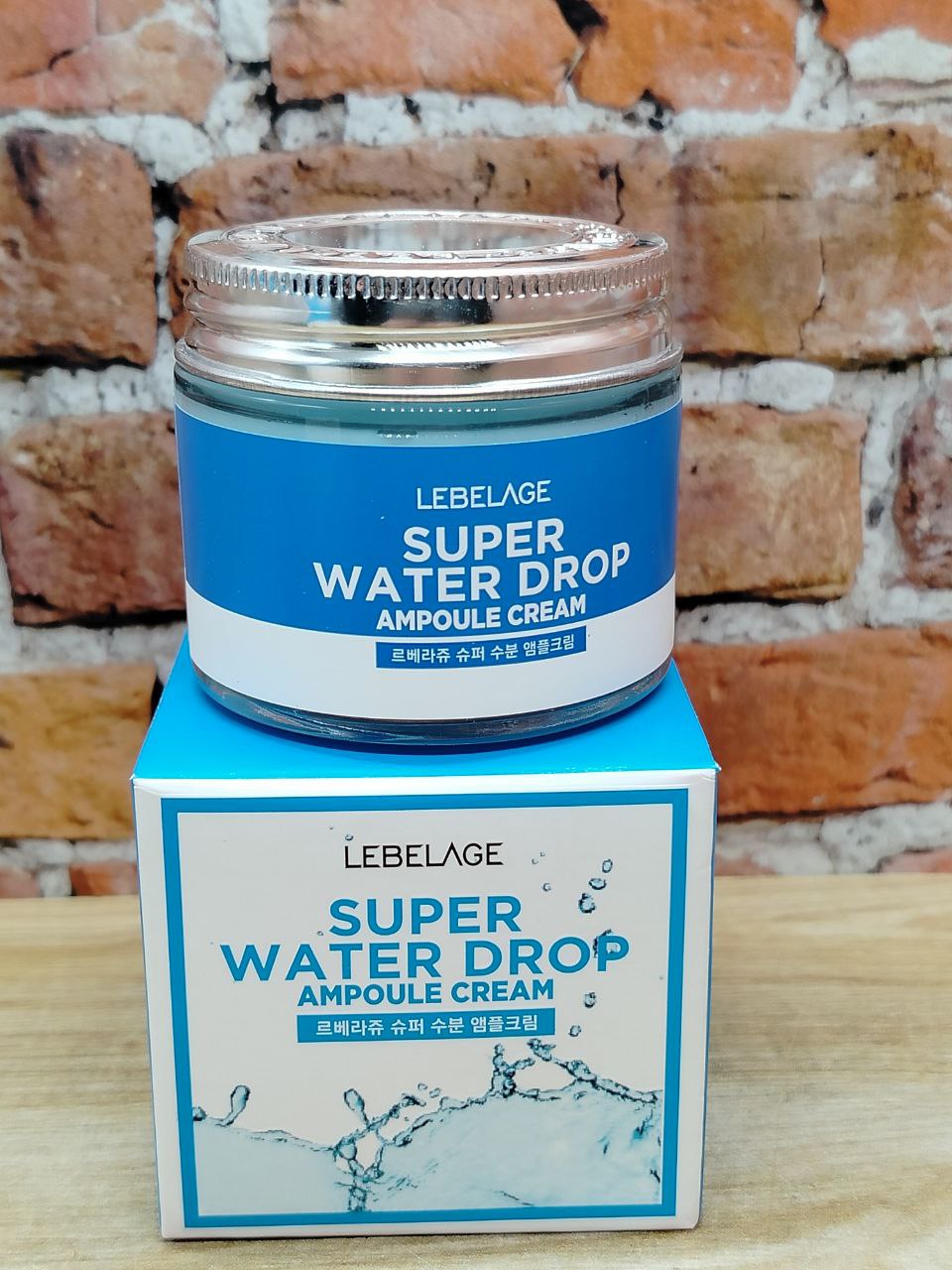 Lebelage Ampoule Cream Super Water Drop Ампульный крем для лица интенсивно увлажняющий 70 мл