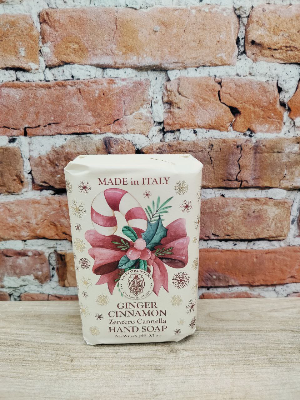 La Florentina Hand Soap Ginger Cinnamon Мыло для рук с маслом ши Корица и Имбирь 275 гр