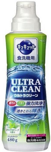 Kao Cucute Гель для посудомоечных машин с ароматом трав 480 гр