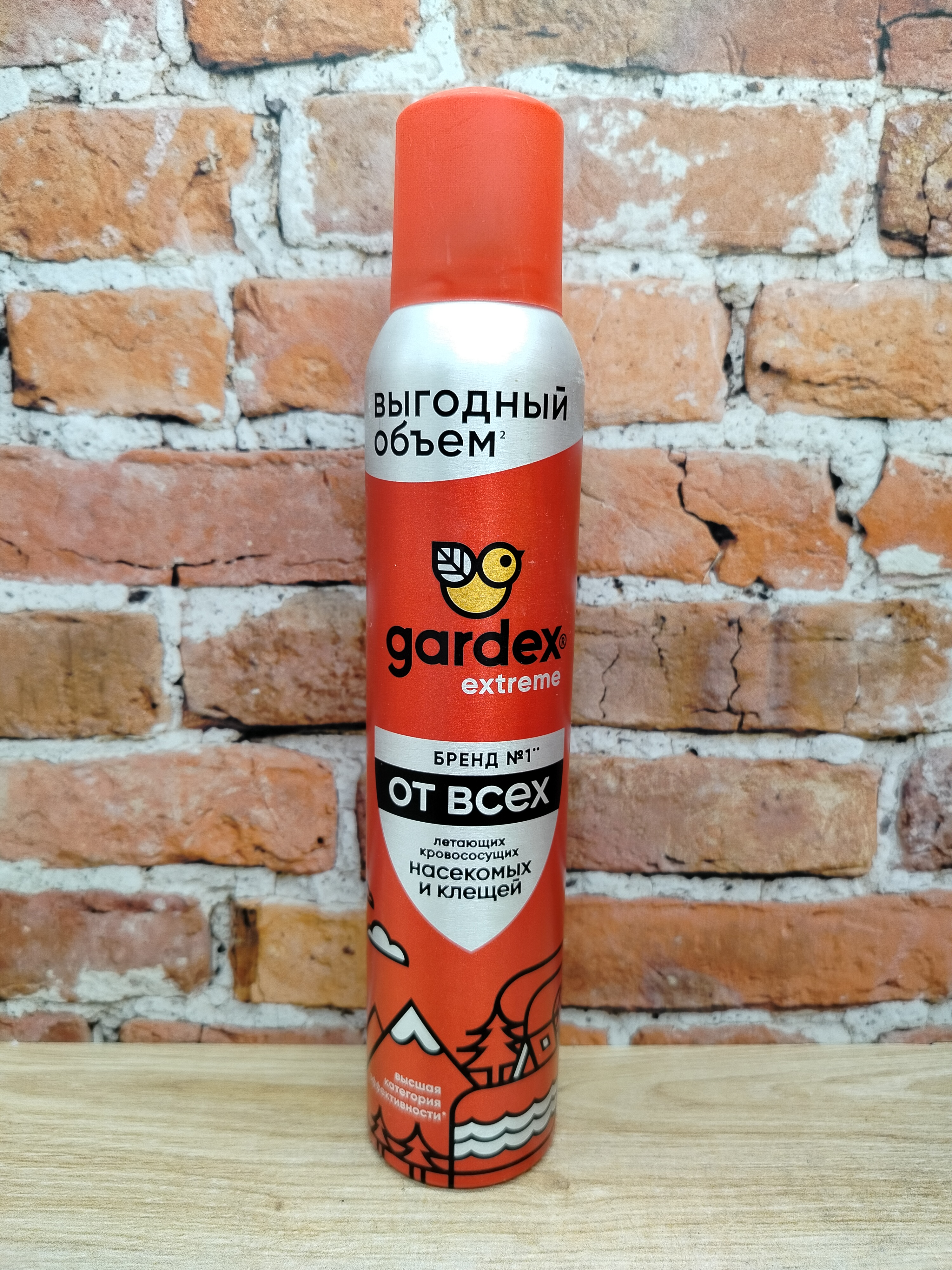 Gardex Extreme Аэрозоль от всех летающих кровососущих насекомых и клещей 200 мл