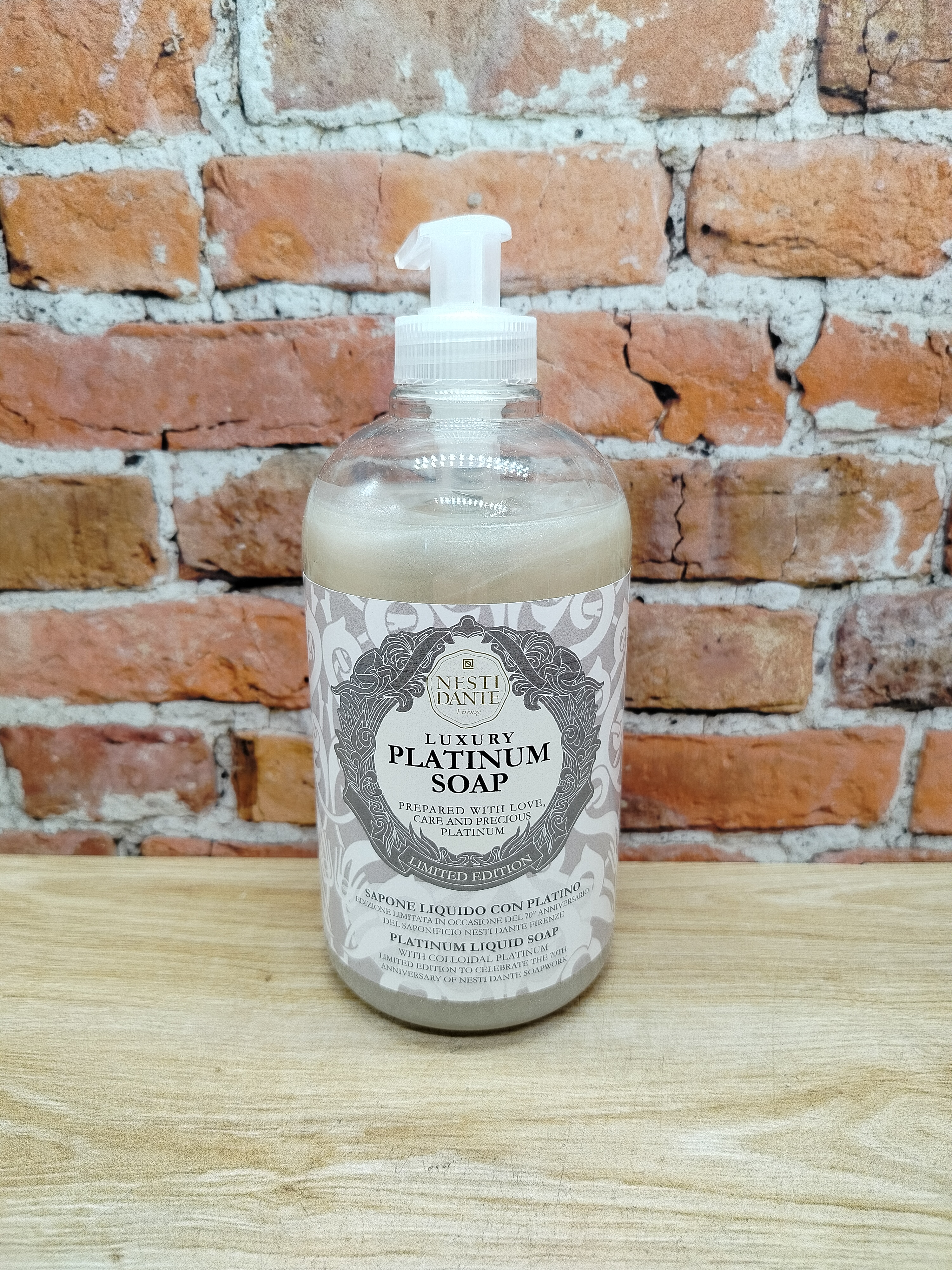 Nesti Dante Luxury Liquid Platinum Soap Жидкое мыло платиновое 500 мл