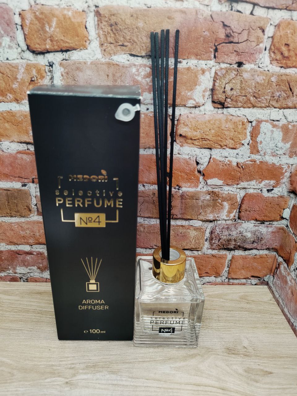 Medori Selective Perfume №4 Аромадиффузор для дома с палочками 100 мл