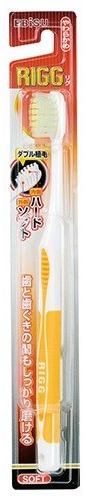 Ebisu RIGG Зубная щетка 4-х рядная с компактной головкой с плоским срезом щетинок Жесткая