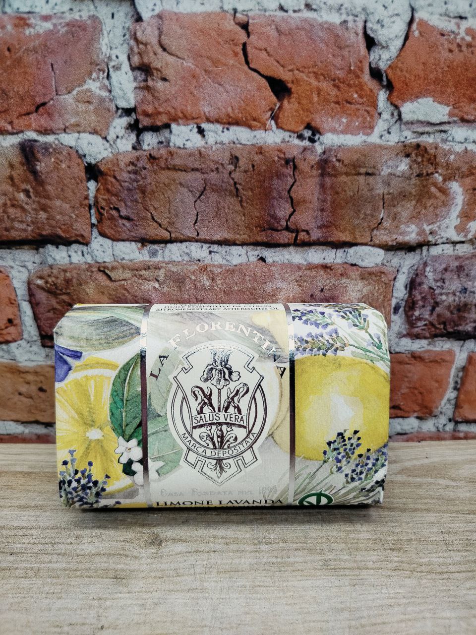 La Florentina Hand Soap Lemon Lavender Мыло для рук с экстрактом Лимона и Лаванды 200 гр